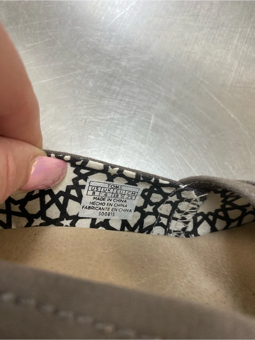 Toms calypso gray
